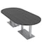 Skutchi Designs 45 in W, 96 in L, 29 in H, Engineered Wood Top, Grey HAR-RAC-46X92-DOU-ASIANNIGHT - alternate 1